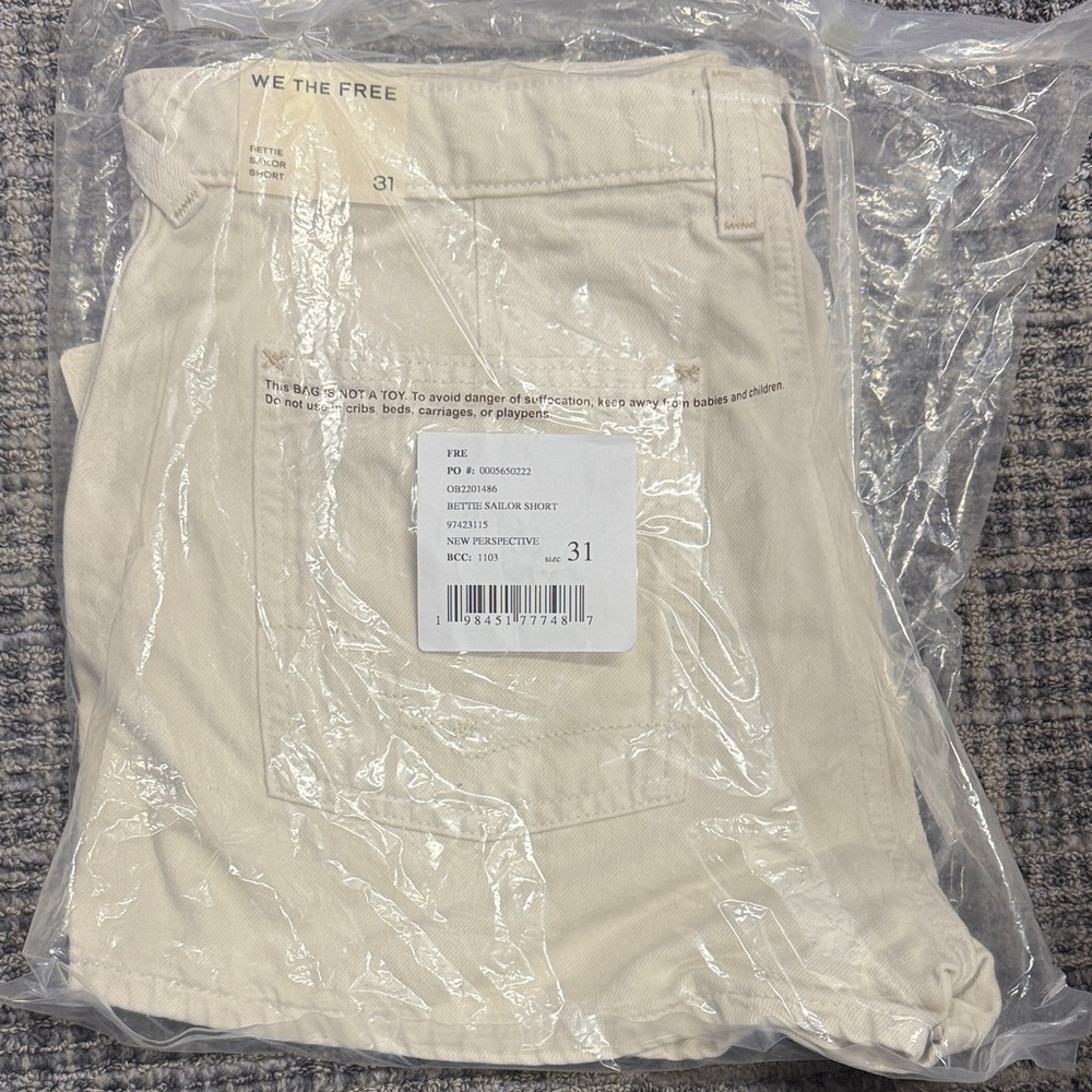 We The Free Cream Bettie Sailor Short New Perspectives/Cream